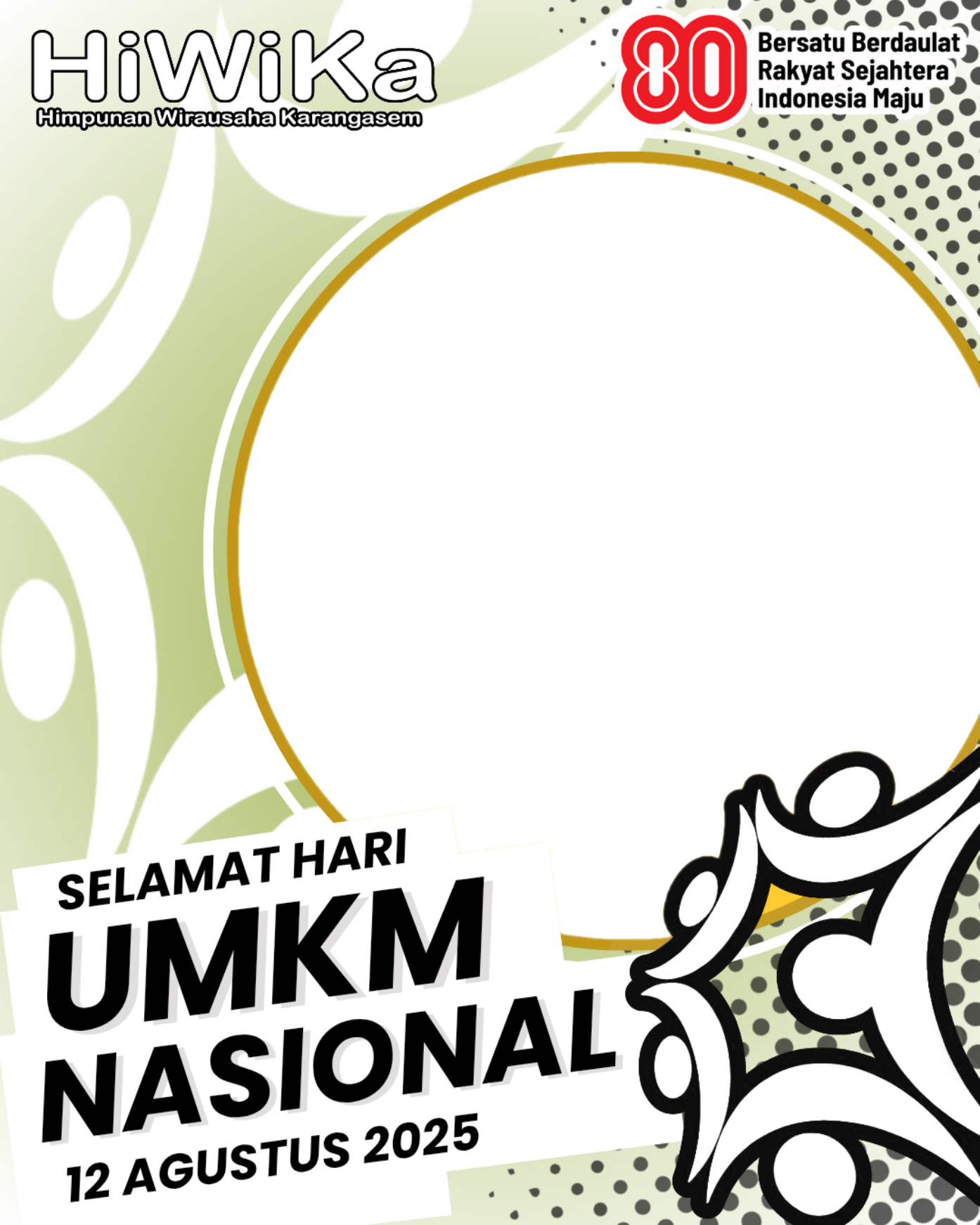 Hari UMKM Nasional 2025 HiwikaTwibbon Tanpa Watermark