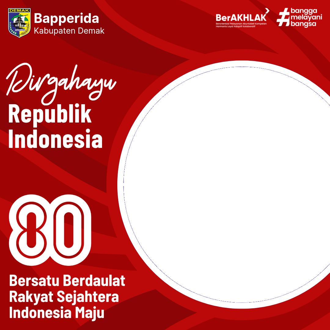 HUT 80 RI Bapperida DemakTwibbon Tanpa Watermark