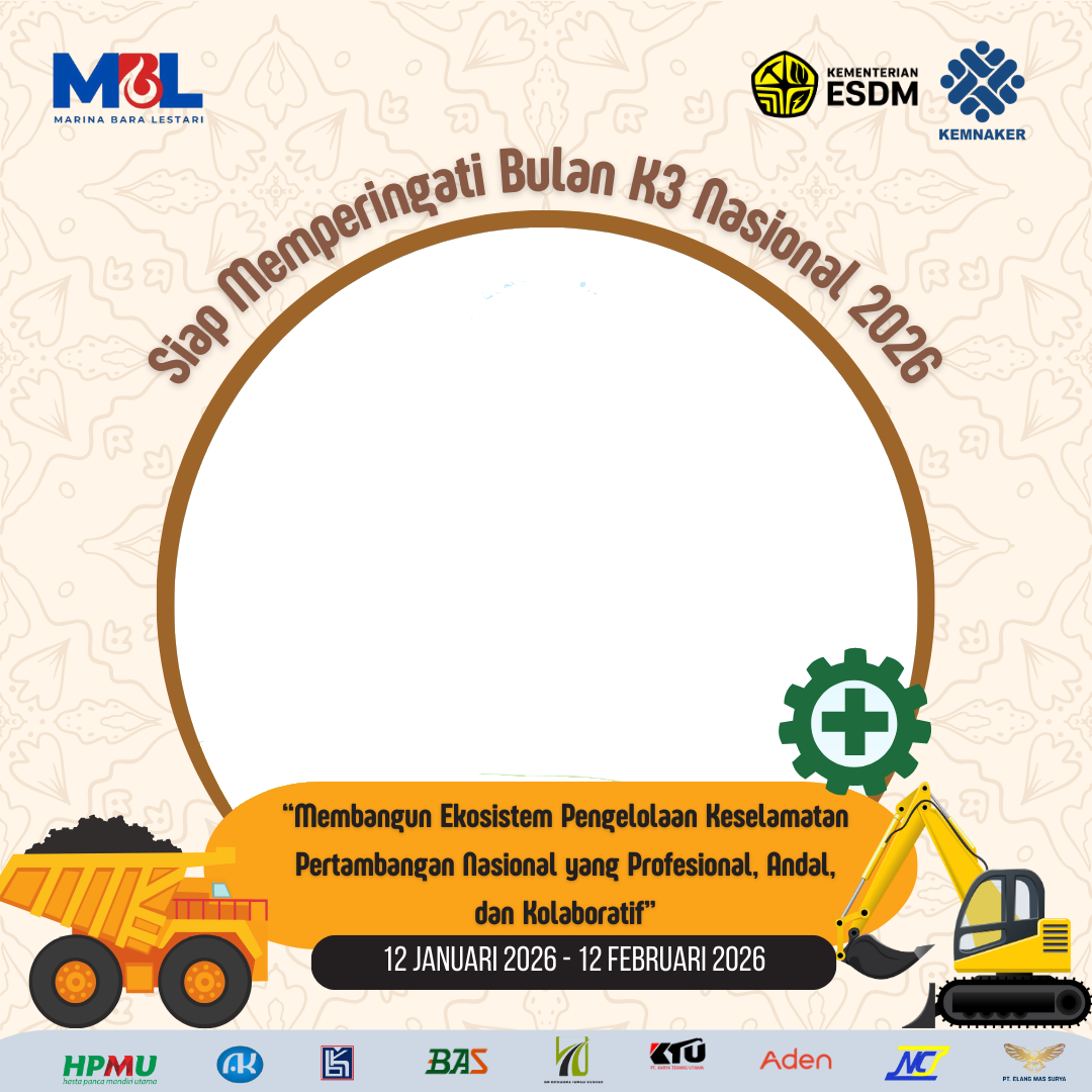 Bulan K3 Nasional MBL 2026Twibbon Tanpa Watermark