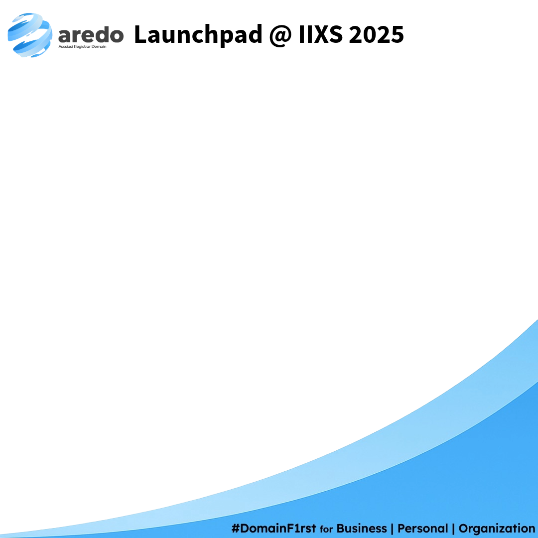 #DomainF1rst for Business, Personal and OrganizationTwibbon Tanpa Watermark