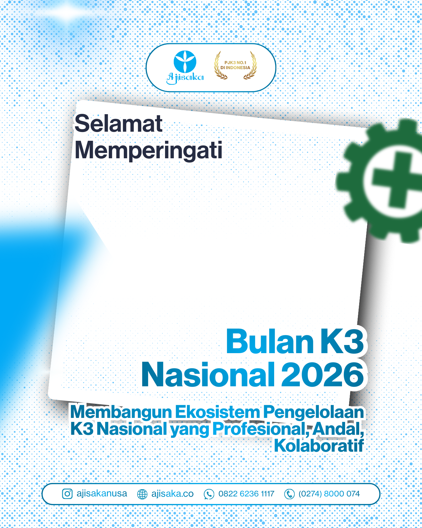 Bulan K3 Nasional 2026 - Ajisaka Nusa IlmuTwibbon Tanpa Watermark