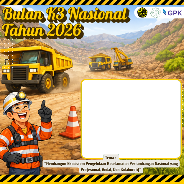 Bulan K3 Nasional 2026Twibbon Tanpa Watermark