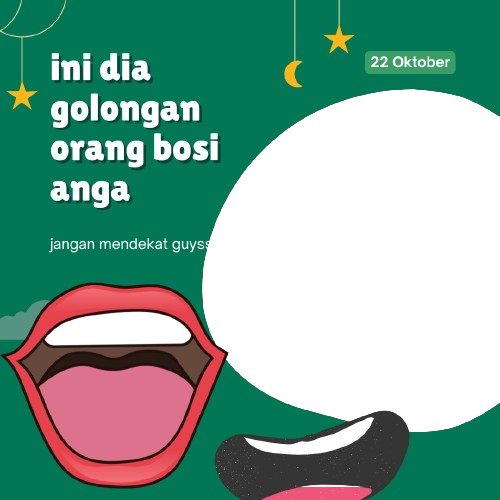 bosi angaTwibbon Tanpa Watermark