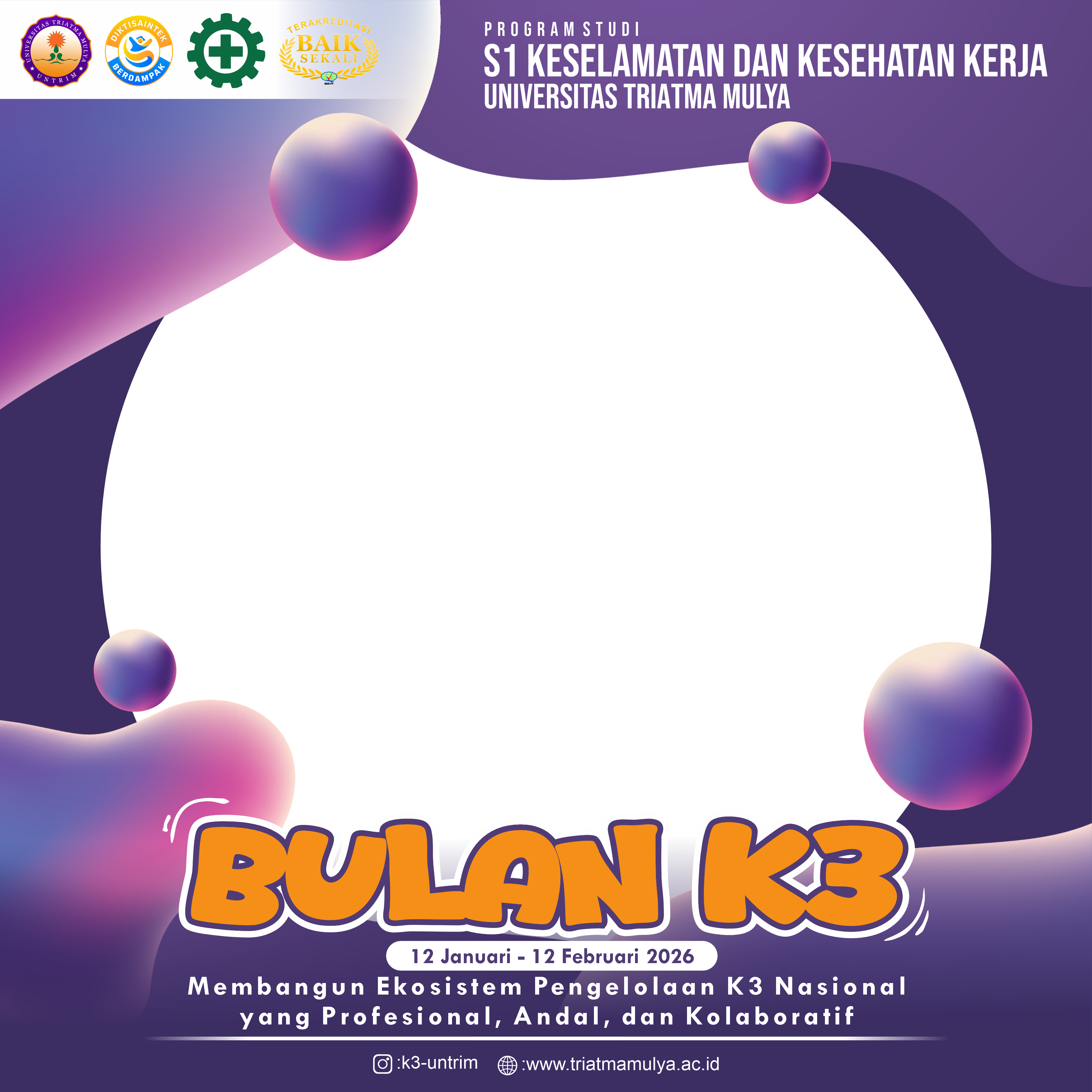 Bulan K3 UntrimTwibbon Tanpa Watermark