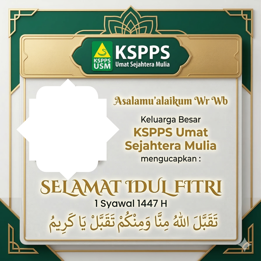 Selamat Idul FitriTwibbon Tanpa Watermark