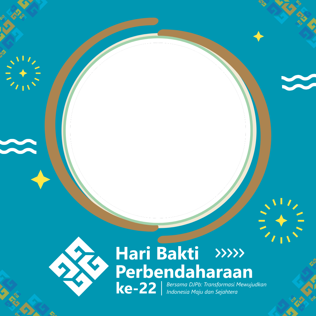 Hari Bakti Perbendaharaan ke-22Twibbon Tanpa Watermark