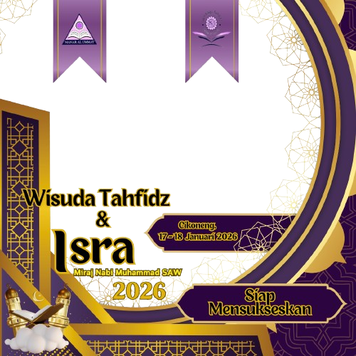 WIsuda Tahfidz 2026 Yayasan Manar Al-UmmatTwibbon Tanpa Watermark