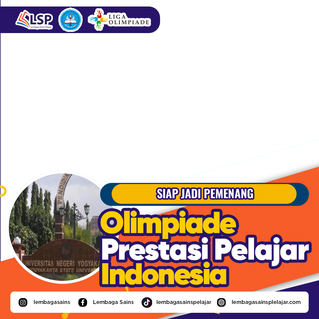 Olimpiade Prestasi Pelajar IndonesiaTwibbon Tanpa Watermark
