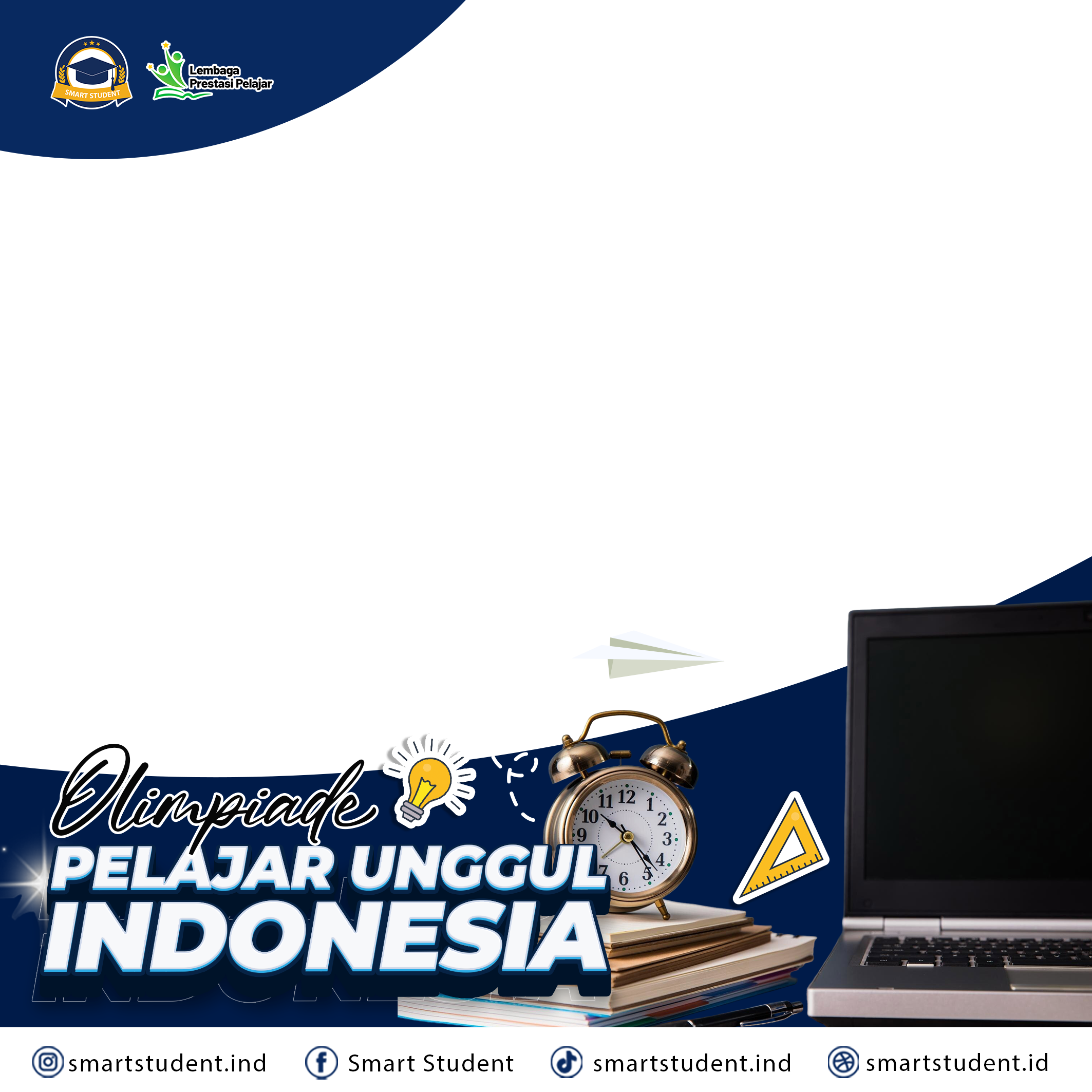 Olimpiade Pelajar Unggul IndonesiaTwibbon Tanpa Watermark