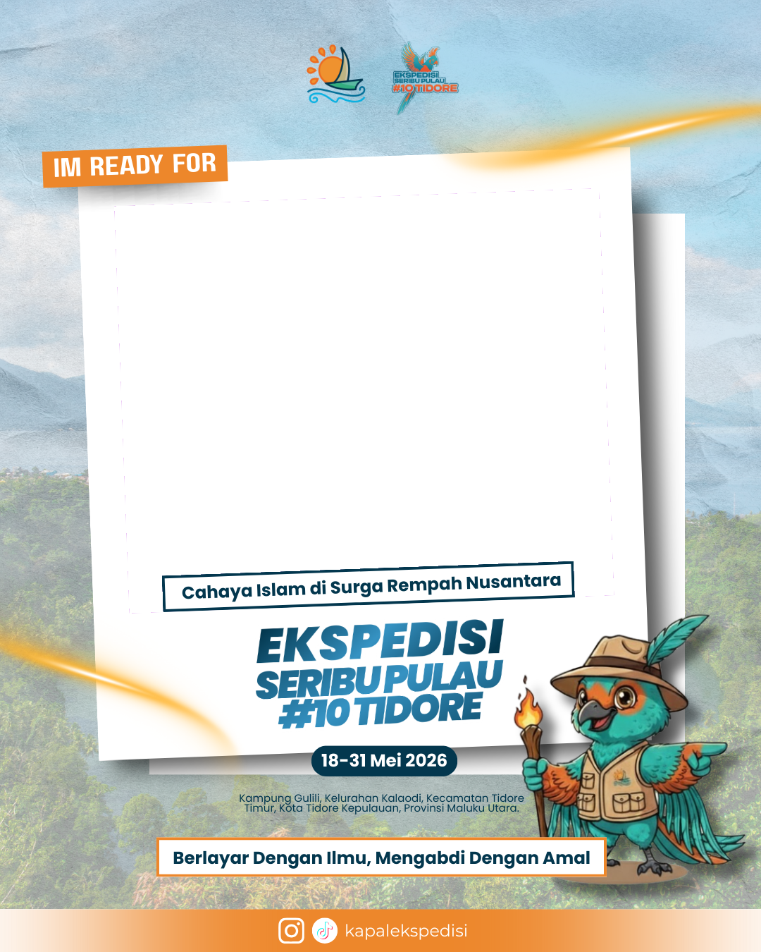 Ekspedisi Seribu Pulau #10 - TidoreTwibbon Tanpa Watermark