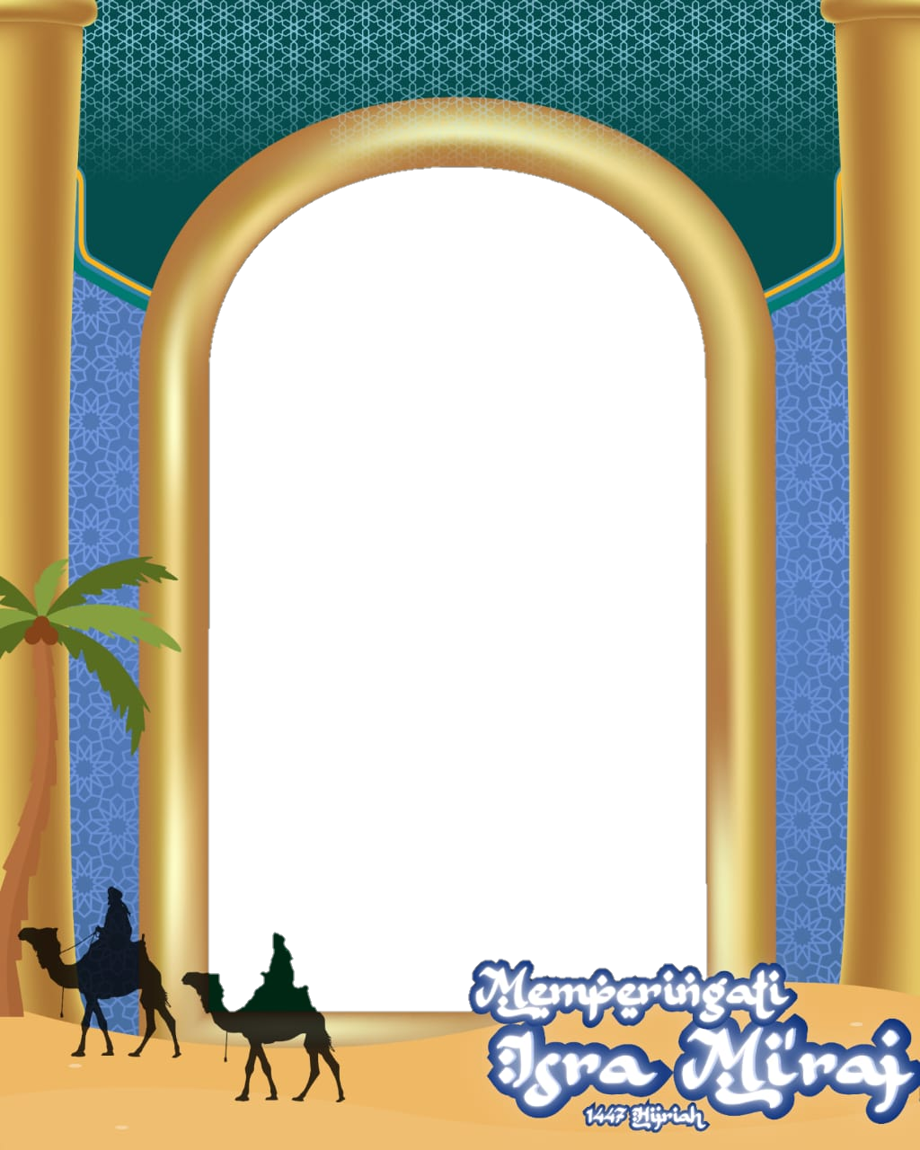 Isra' Mi'rajTwibbon Tanpa Watermark