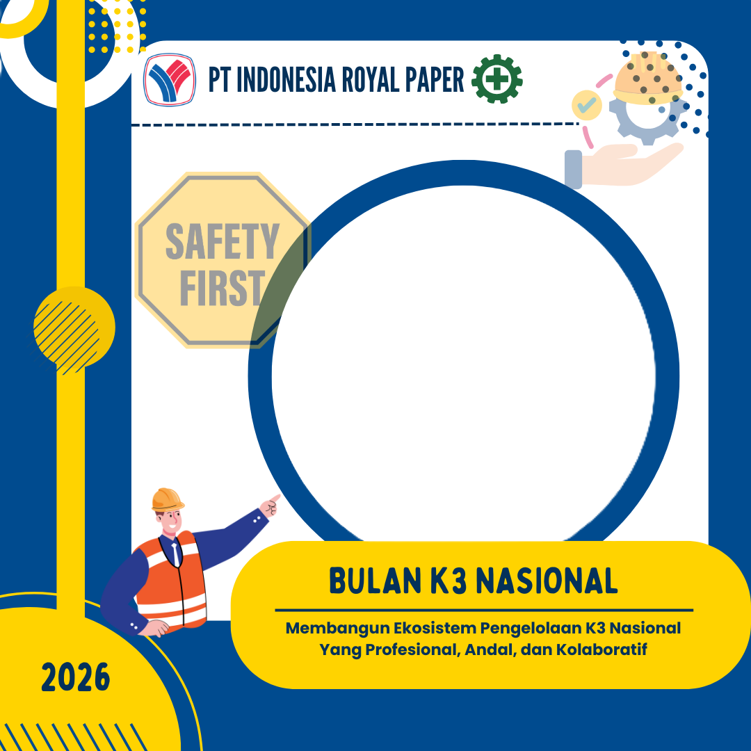 Bulan K3 Nasional PT Indonesia Royal PaperTwibbon Tanpa Watermark