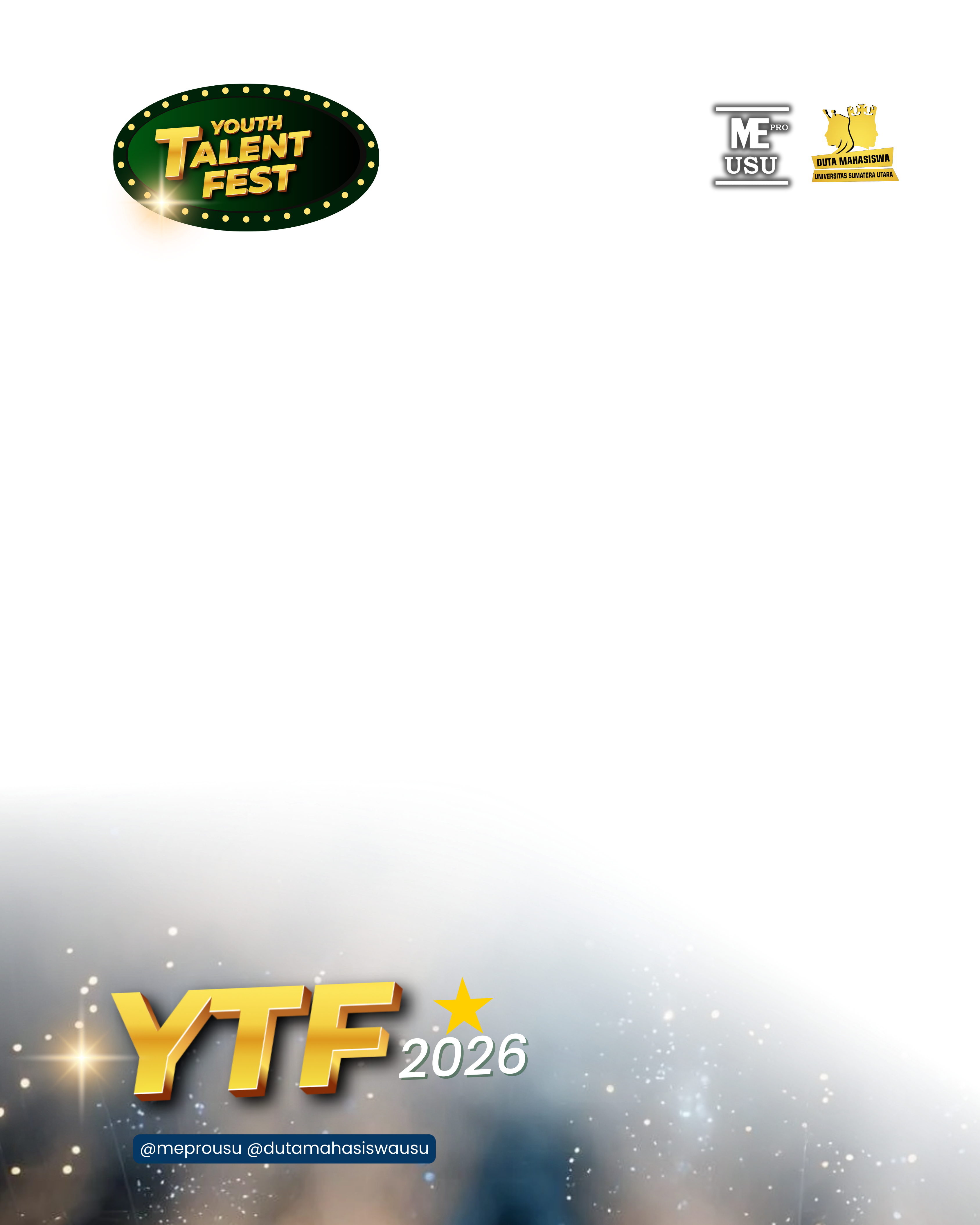 YOUTH TALENT FEST 2026!Twibbon Tanpa Watermark