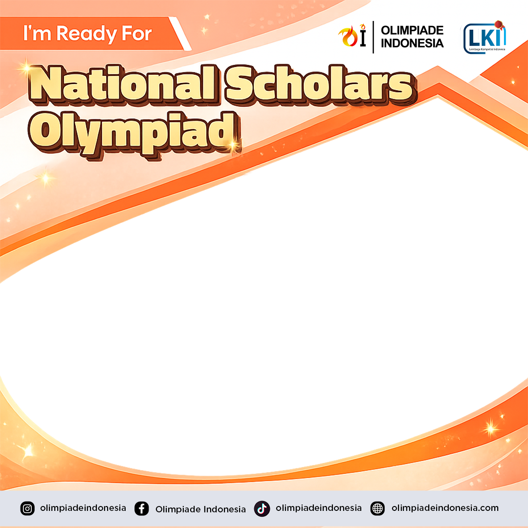 National Scholars OlympiadTwibbon Tanpa Watermark
