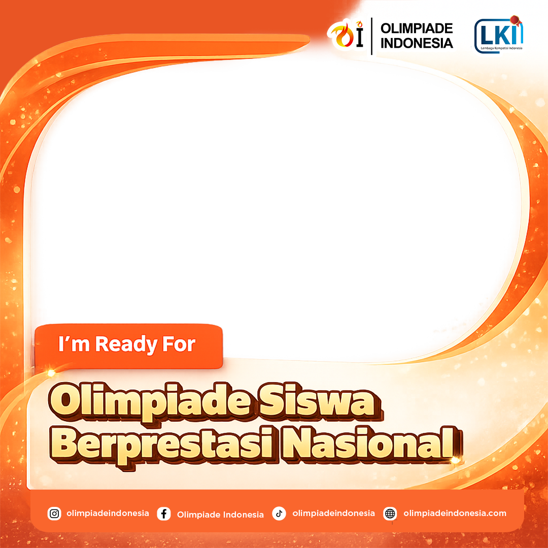 Olimpiade Siswa Berprestasi NasionalTwibbon Tanpa Watermark