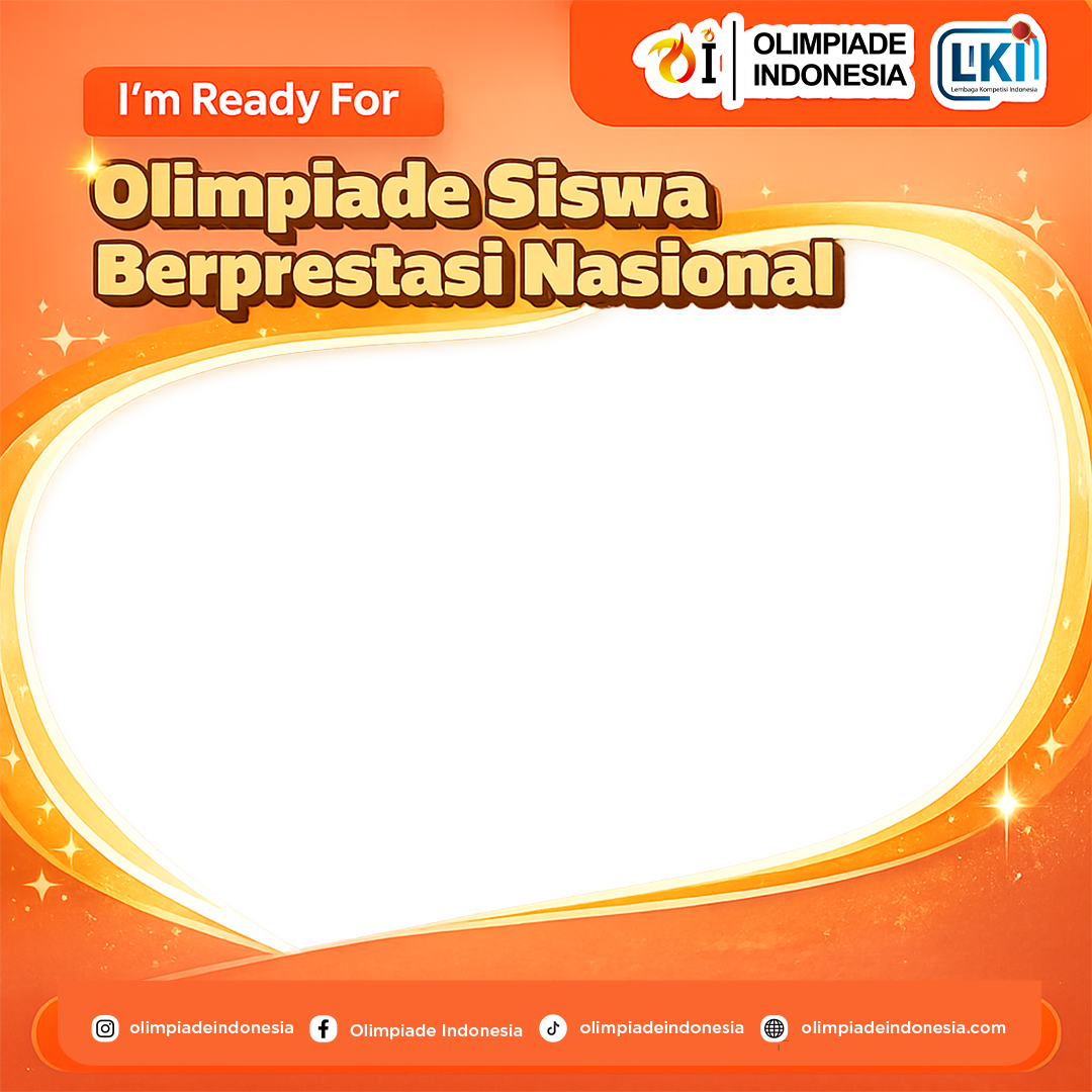 Olimpiade SIswa Berprestasi NasionalTwibbon Tanpa Watermark