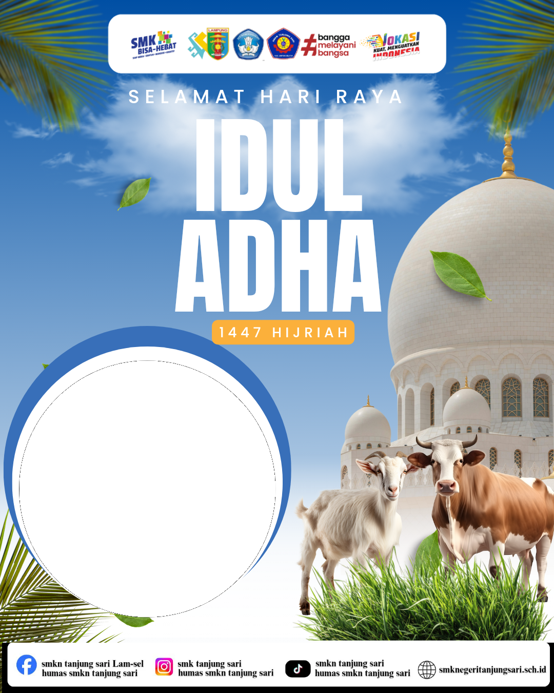 Hari raya idul adhaTwibbon Tanpa Watermark