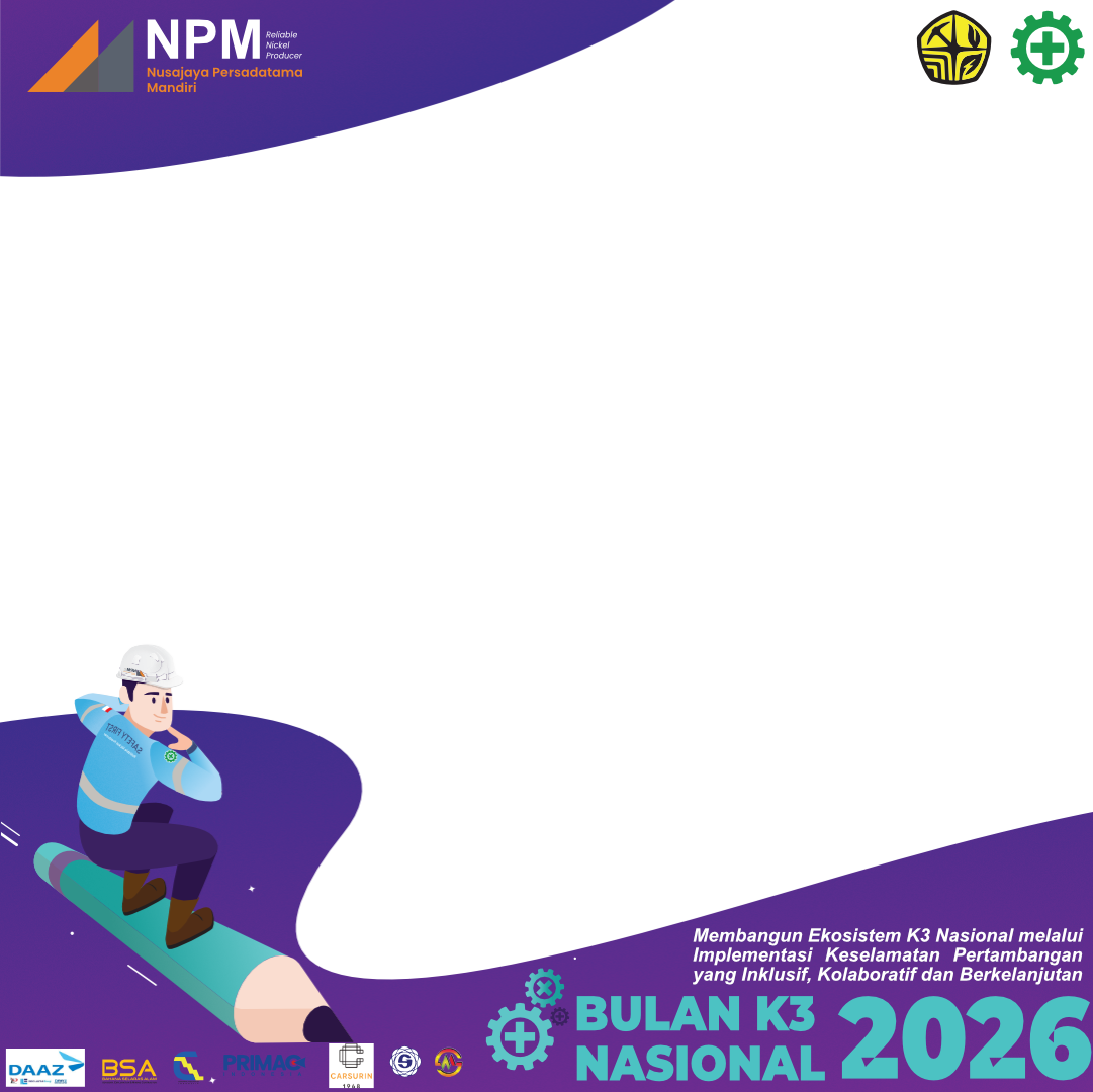 BulanK3Nasional2026Twibbon Tanpa Watermark