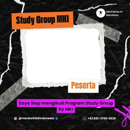 Study GroupTwibbon Tanpa Watermark