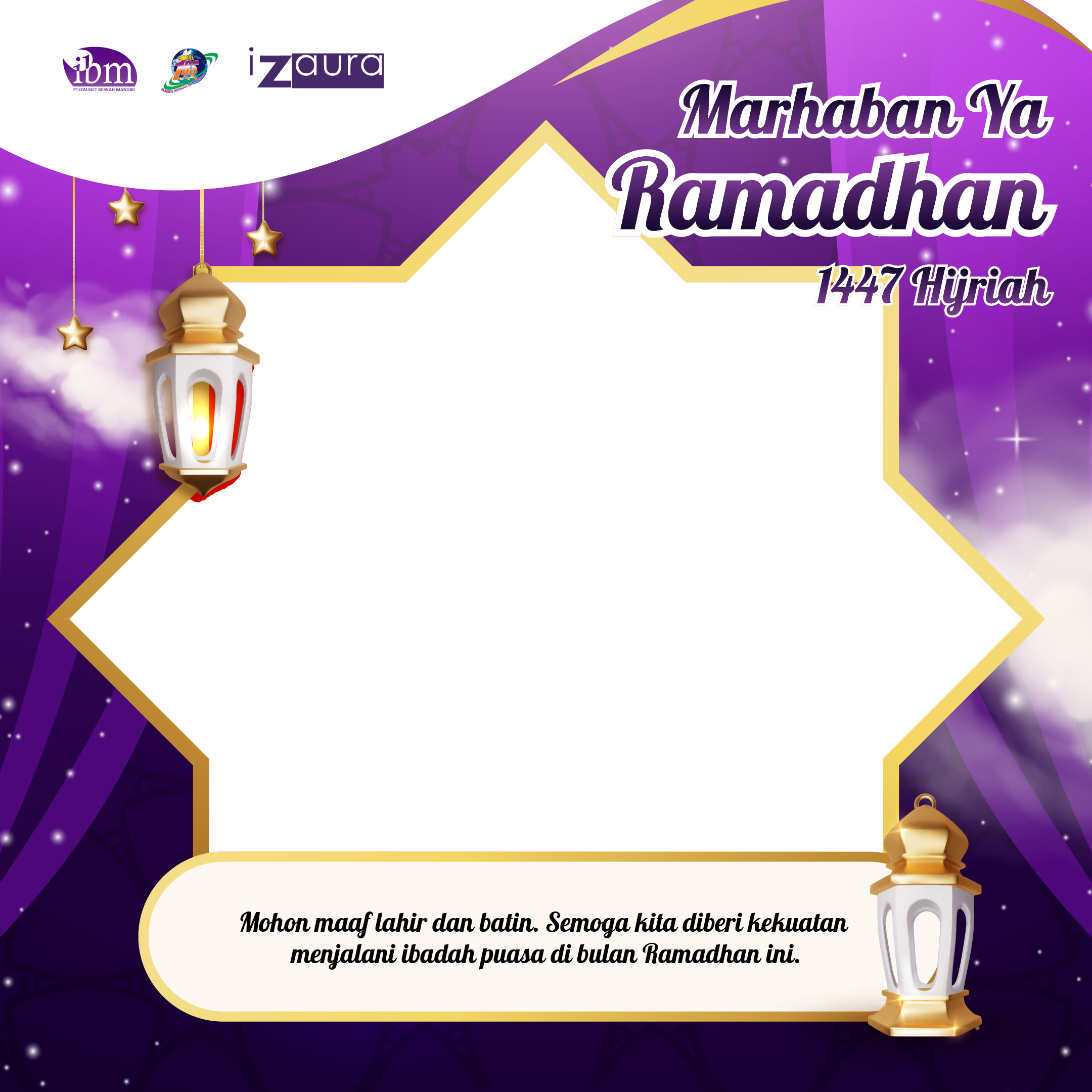 Twibbon Ramadan 1447 HijriahTwibbon Tanpa Watermark