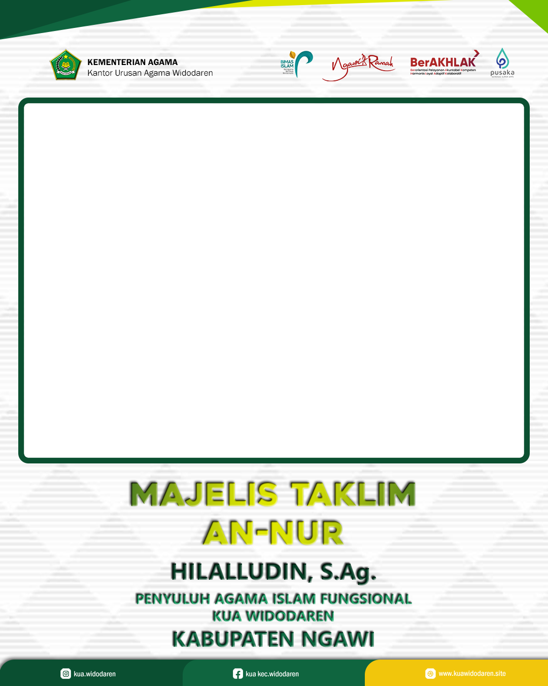 Majelis Taklim An-NurTwibbon Tanpa Watermark