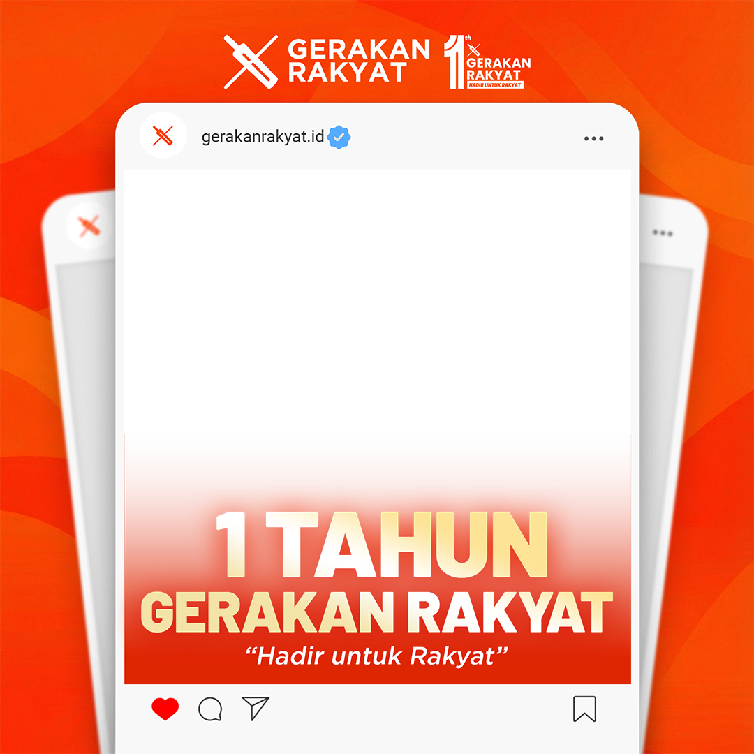 1 Tahun Gerakan RakyatTwibbon Tanpa Watermark