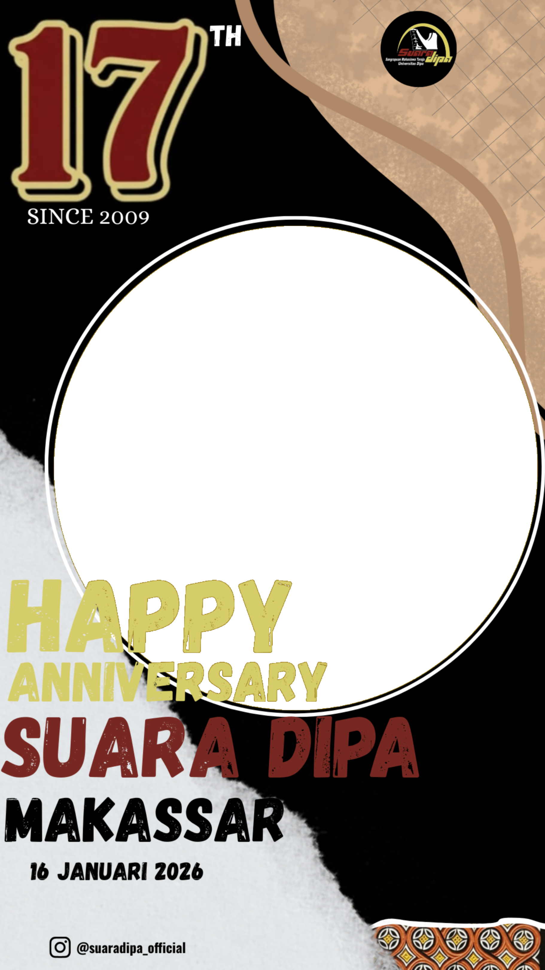 ANNIVERSARY 17 SUARA DIPATwibbon Tanpa Watermark