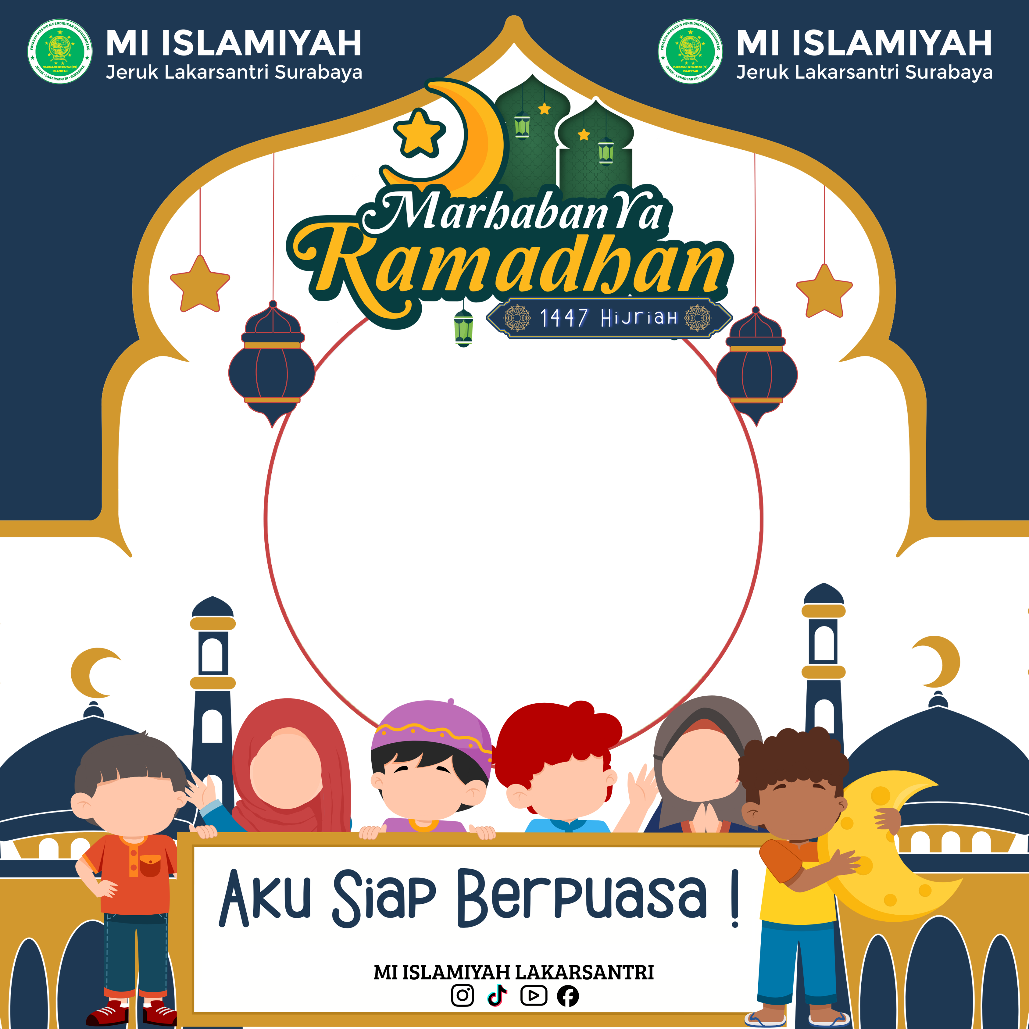 MARHABAN YA RAMADAN 1447H MI ISLAMIYAHTwibbon Tanpa Watermark