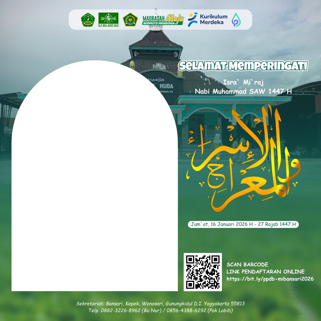 isra miraj 1447 hTwibbon Tanpa Watermark