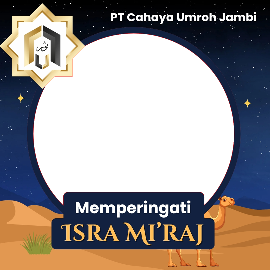 Isra mirajTwibbon Tanpa Watermark