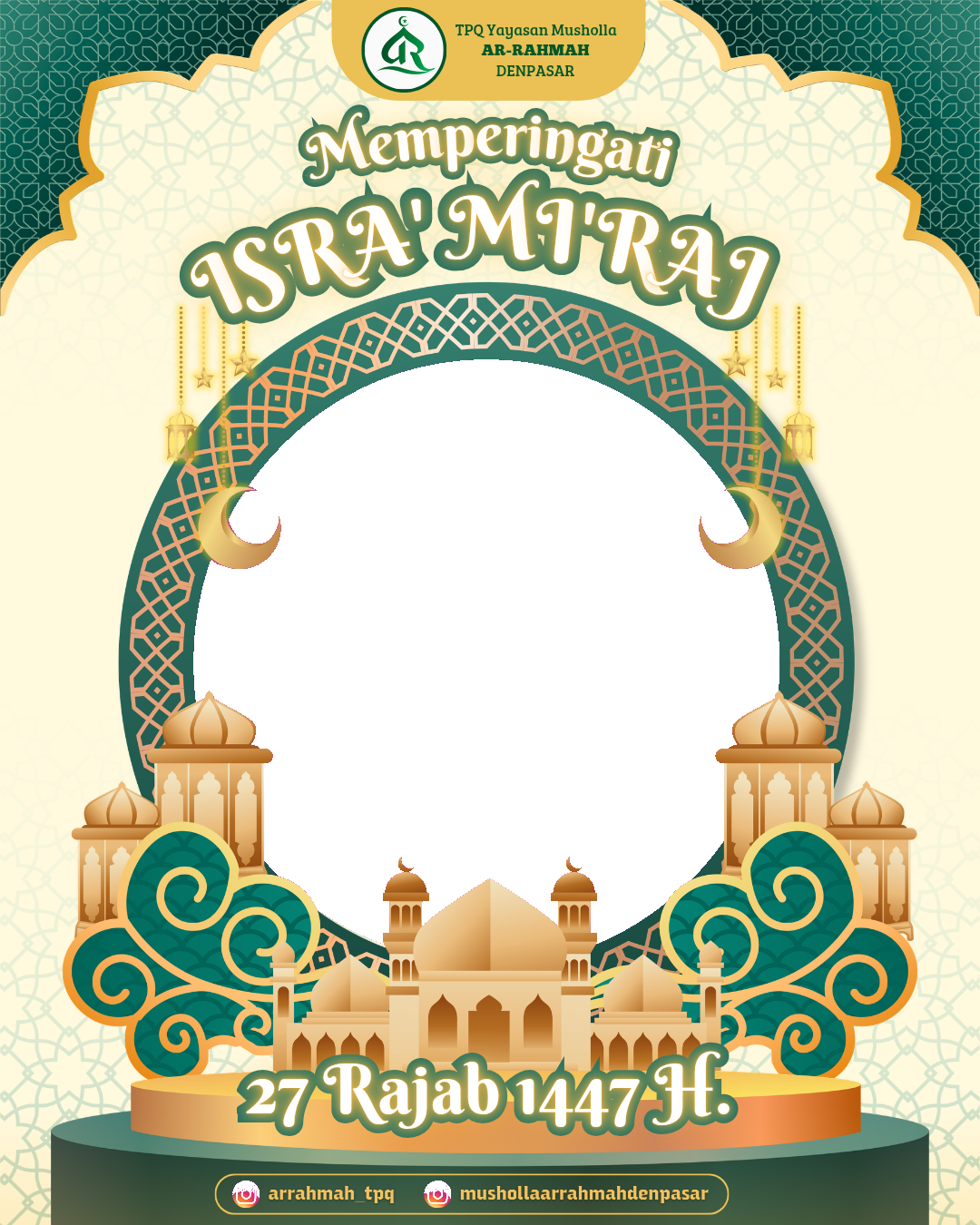 Isra' Mi'rajTwibbon Tanpa Watermark