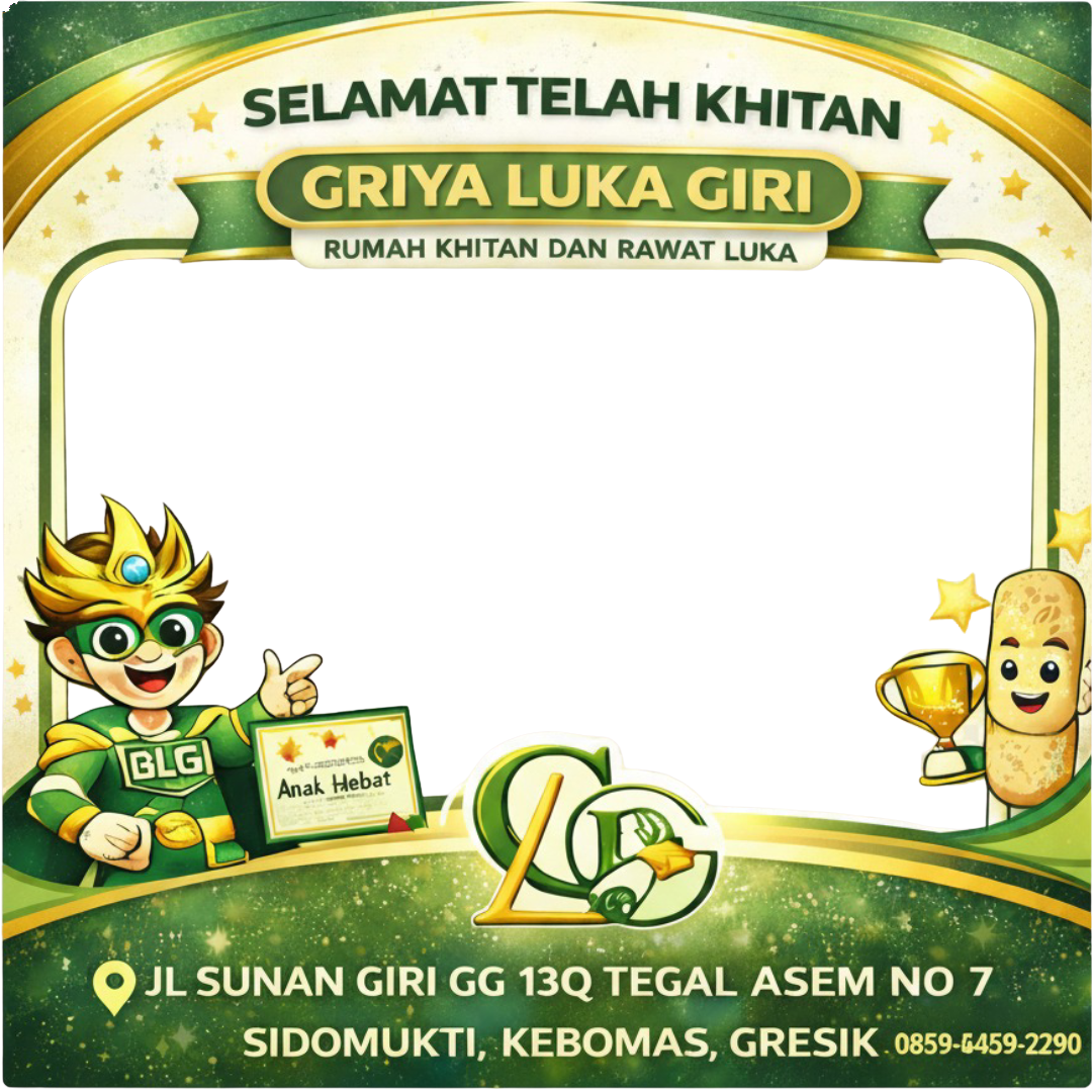 Jagoan Khitan Griya Luka GiriTwibbon Tanpa Watermark