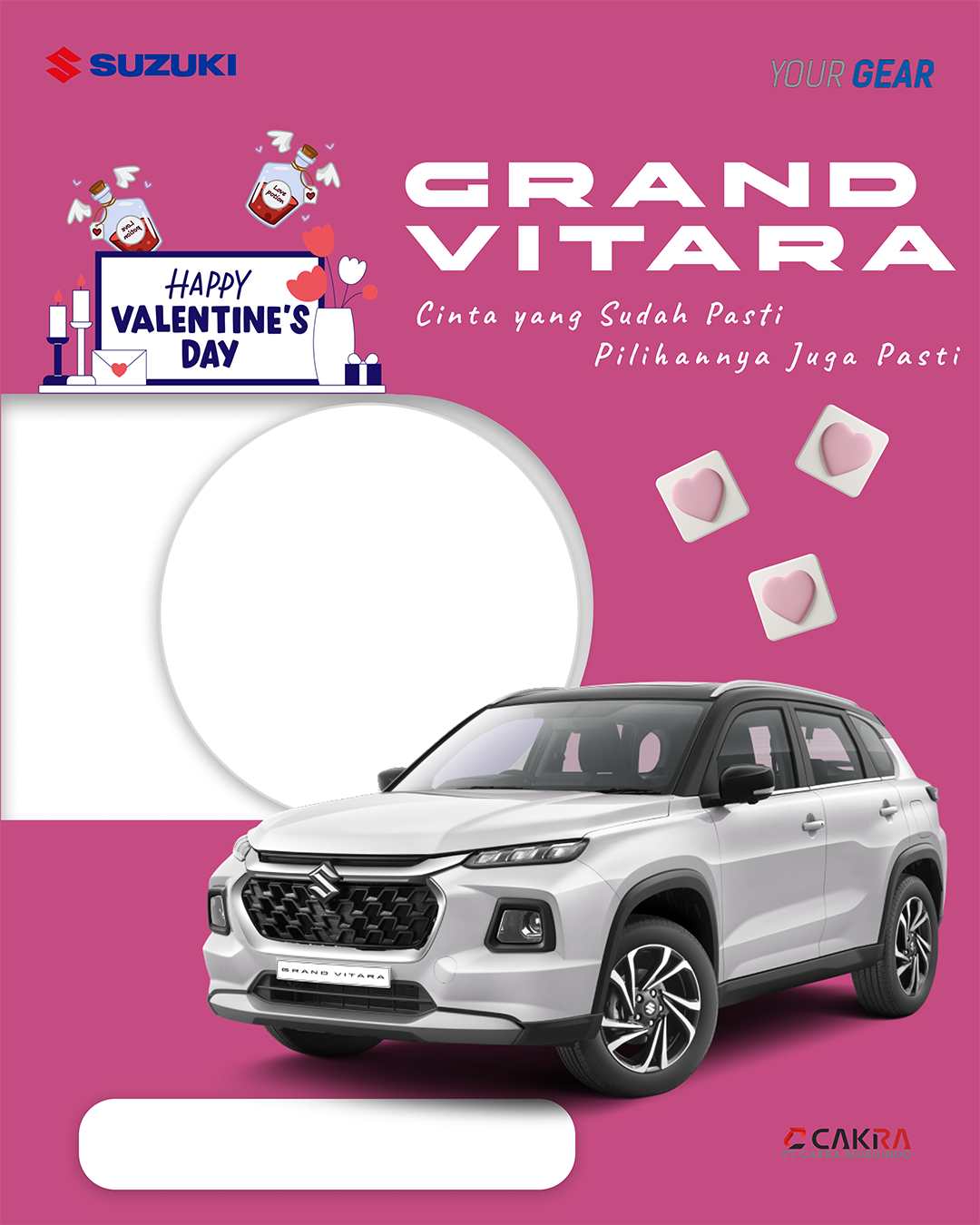 Suzuki - Grand Vitara - Valentine - Gelap - 2026Twibbon Tanpa Watermark