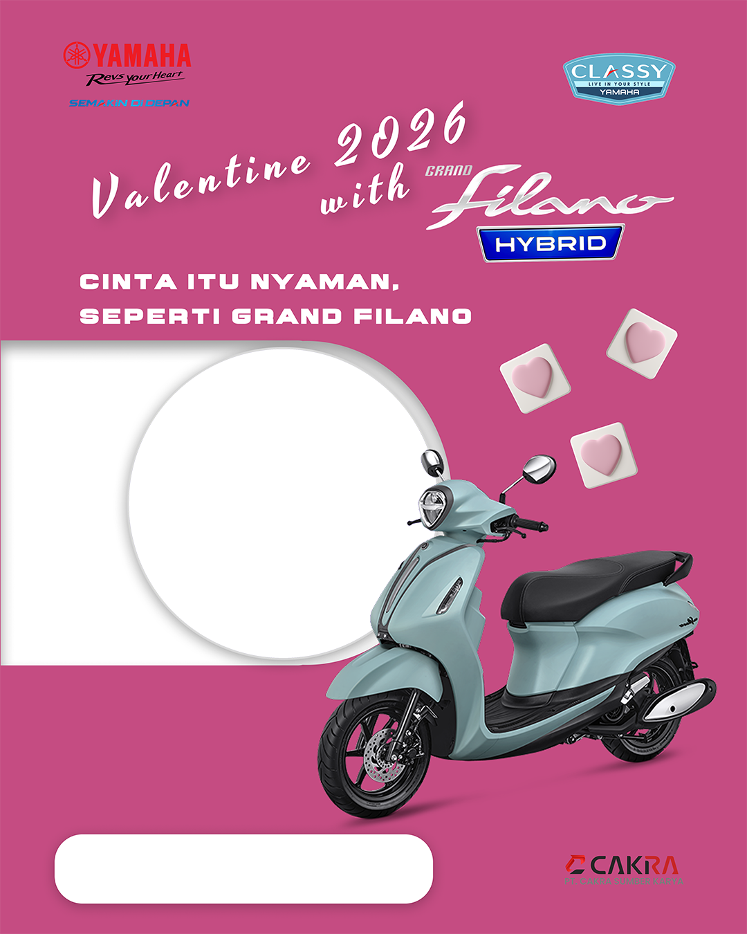 Yamaha - Grand Filano - Valentine - 2026Twibbon Tanpa Watermark