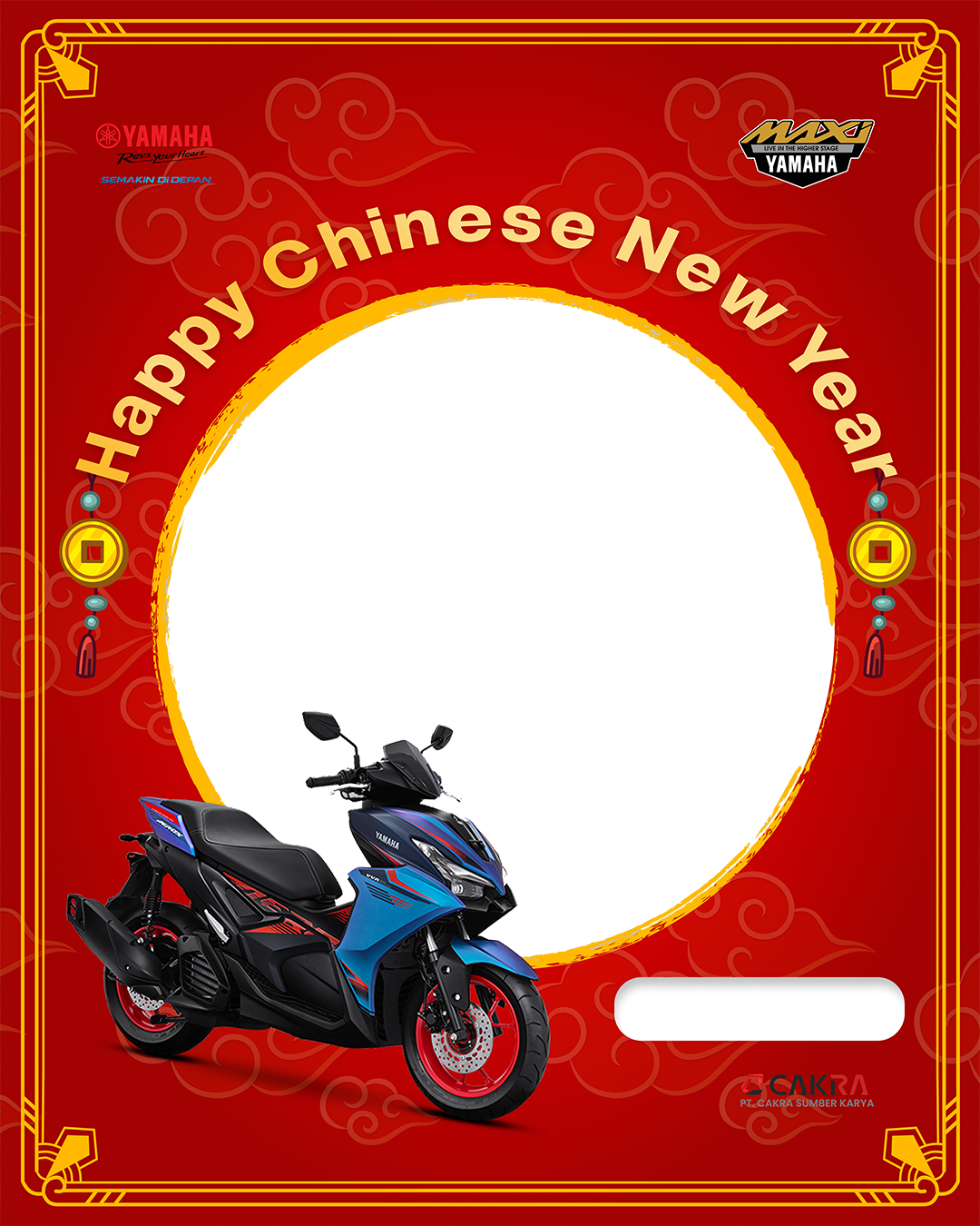 Yamaha - Aerox - Imlek 2026Twibbon Tanpa Watermark
