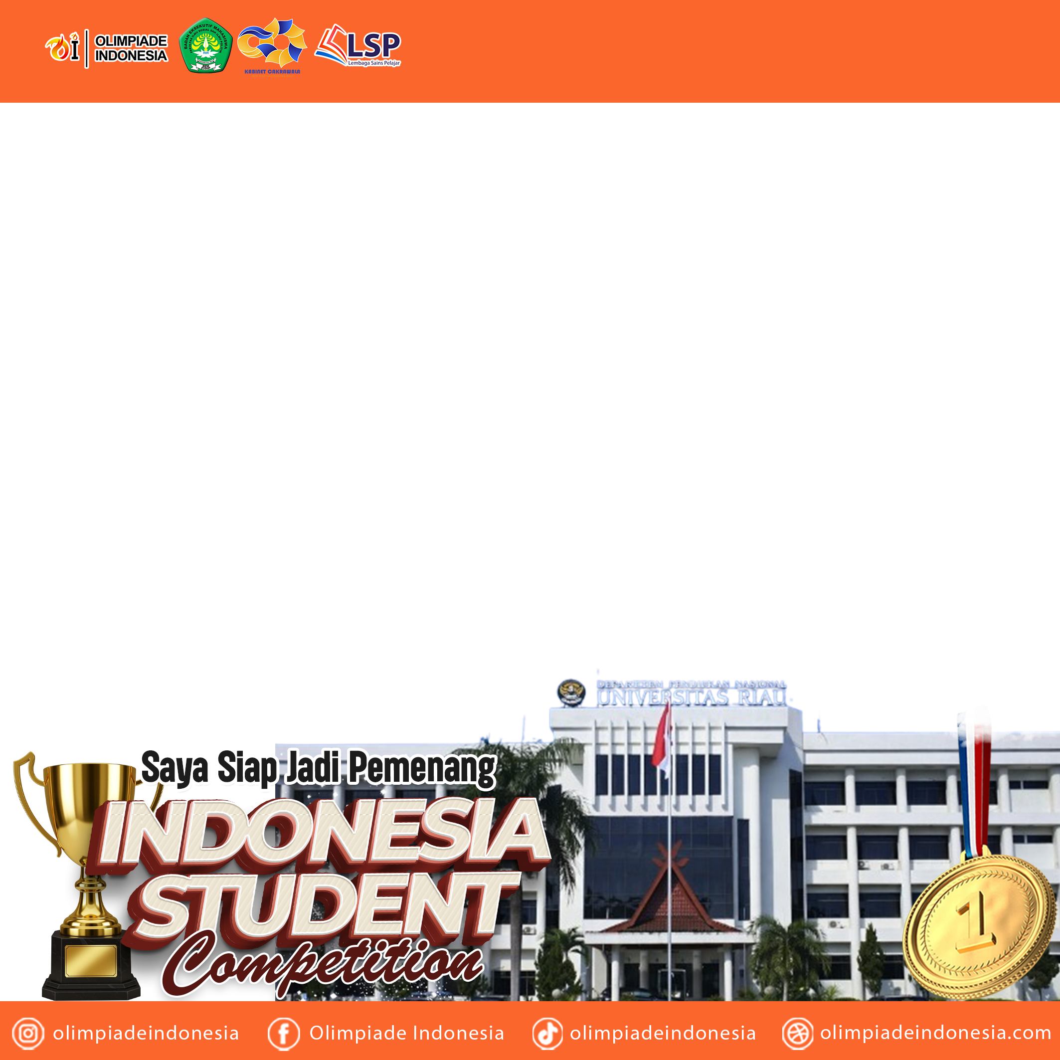 Indonesia Student CompetitionTwibbon Tanpa Watermark