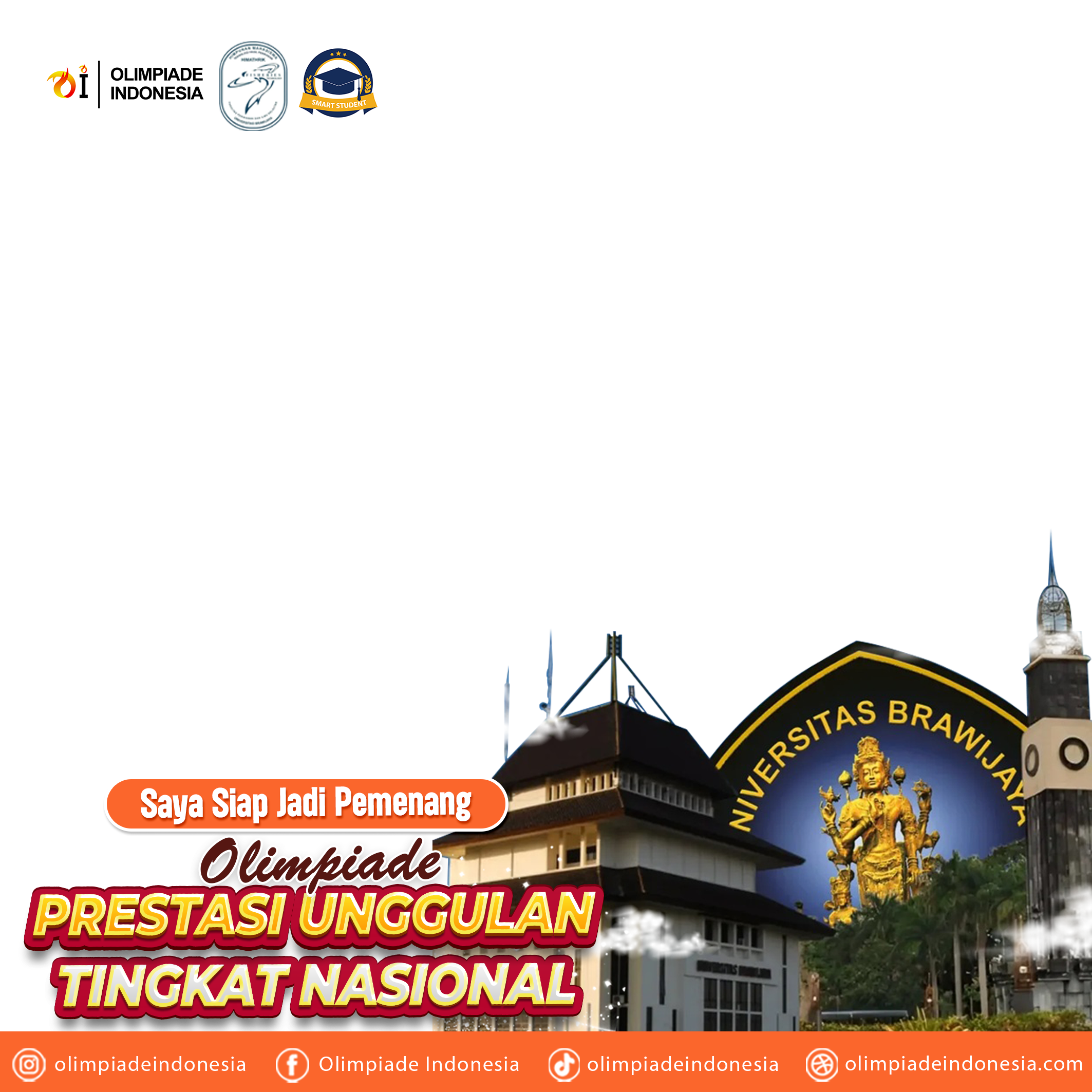 Olimpiade Prestasi Unggulan Tingkat NasionalTwibbon Tanpa Watermark