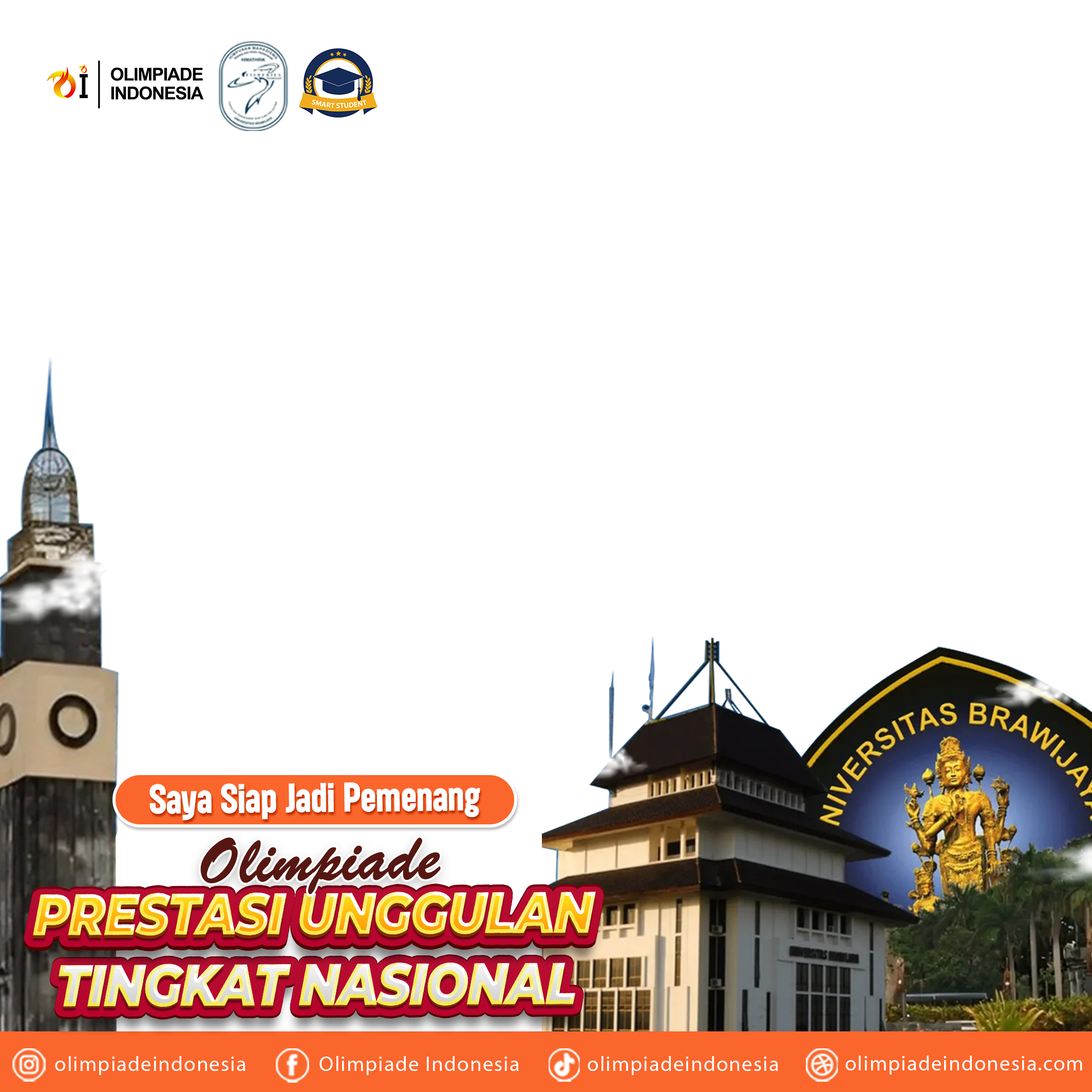Olimpiade Prestasi Unggulan Tingkat NasionalTwibbon Tanpa Watermark
