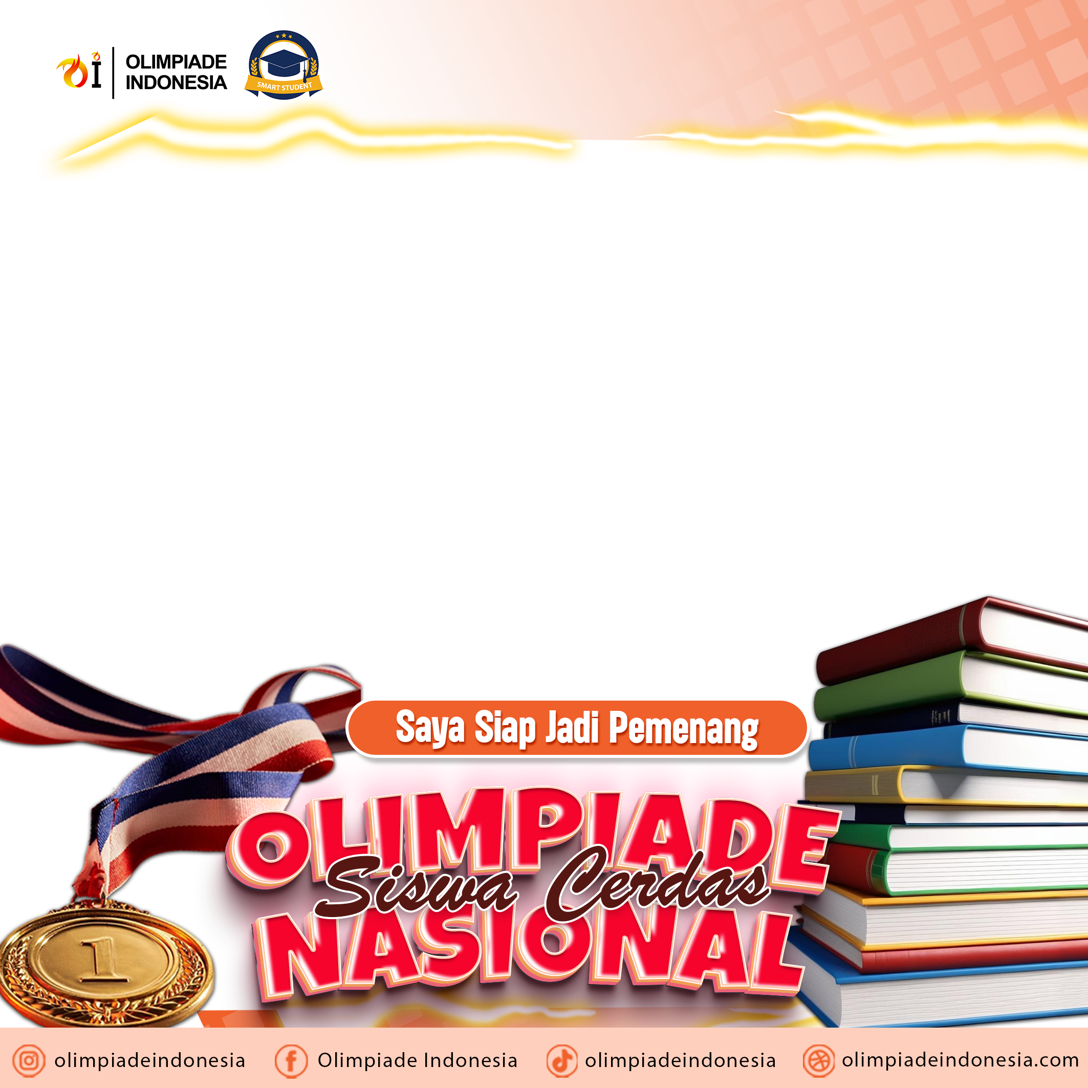 Olimpiade Siswa Cerdas NasionalTwibbon Tanpa Watermark