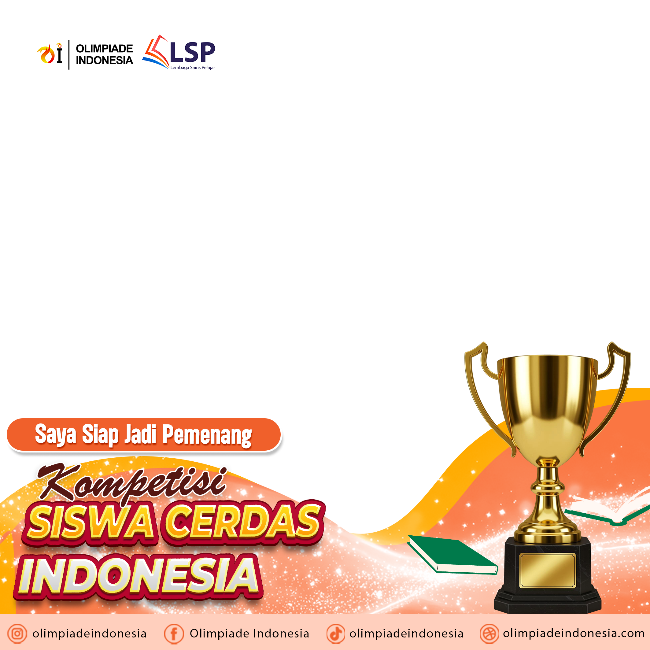 Kompetisi Siswa Cerdas IndonesiaTwibbon Tanpa Watermark