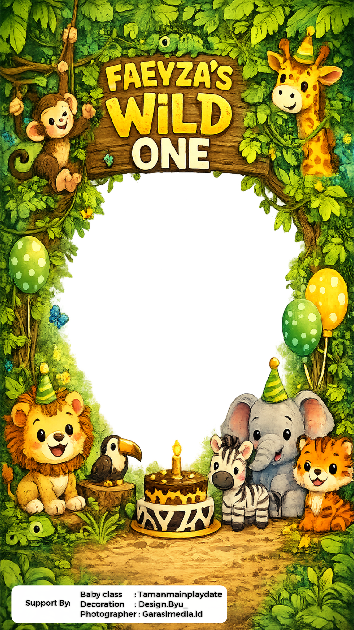 Faezya's Wild OneTwibbon Tanpa Watermark