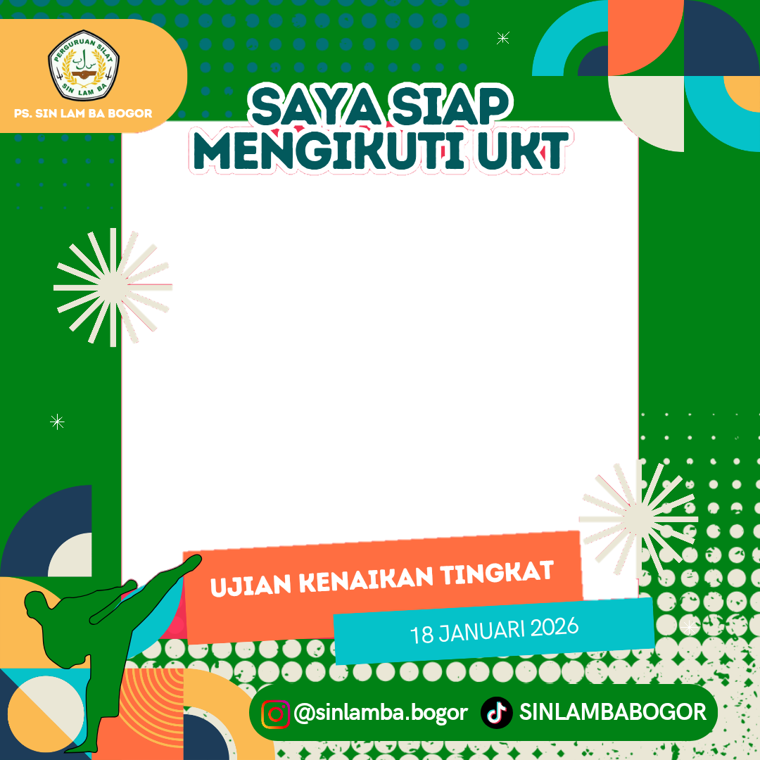 UKT SIN LAM BA BOGOR 2026Twibbon Tanpa Watermark