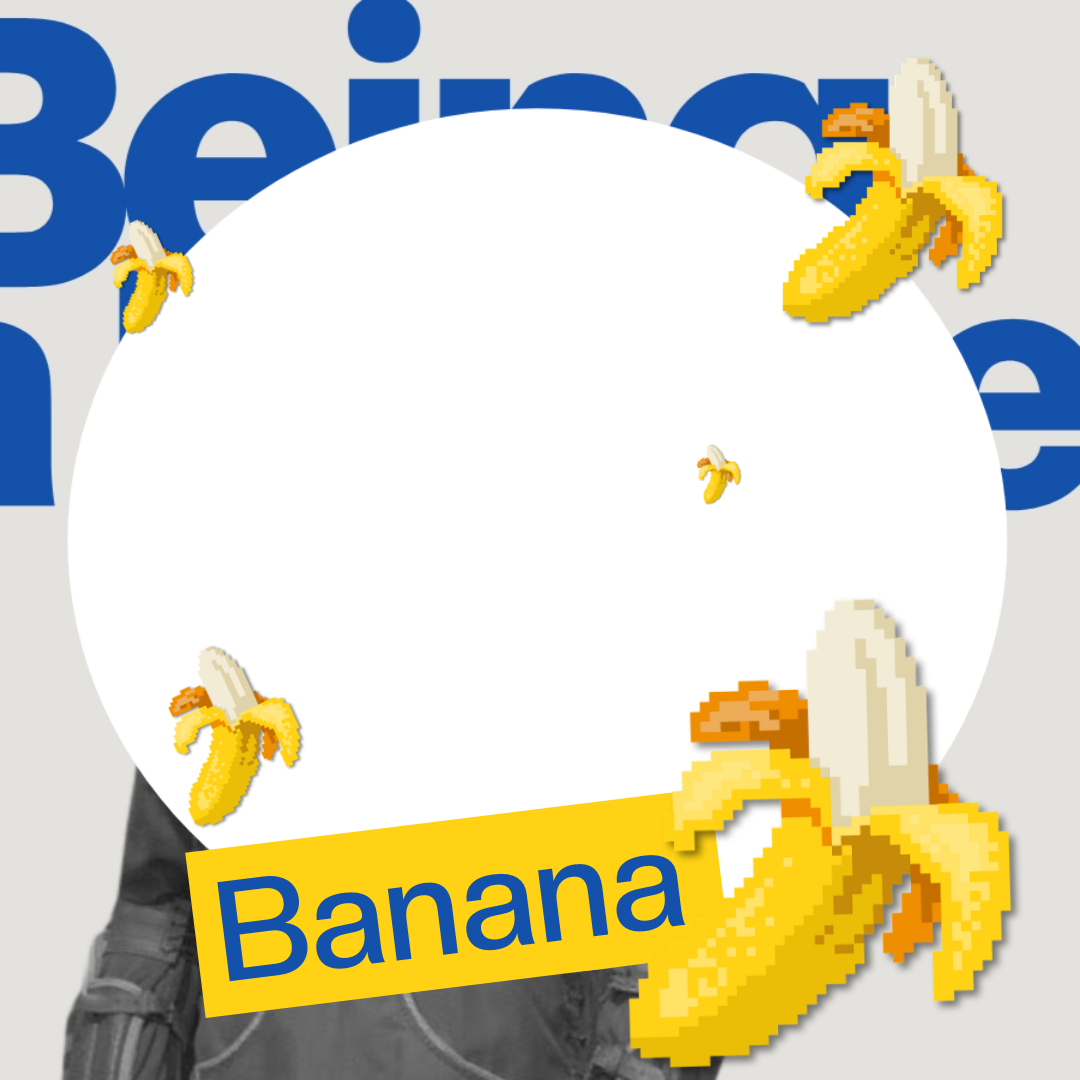 Quidditch: Banana Keeper.Twibbon Tanpa Watermark