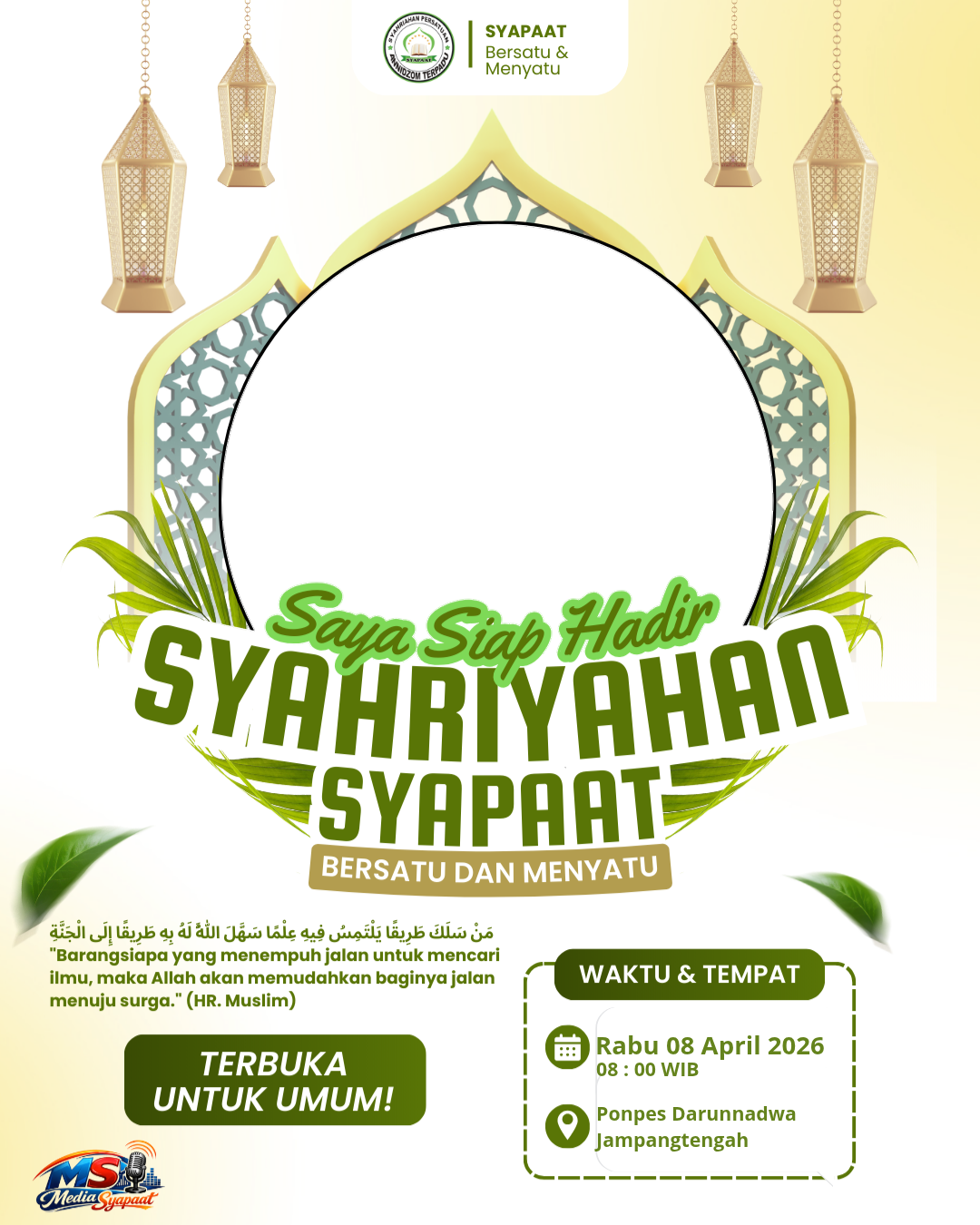 SyahriyahanTwibbon Tanpa Watermark