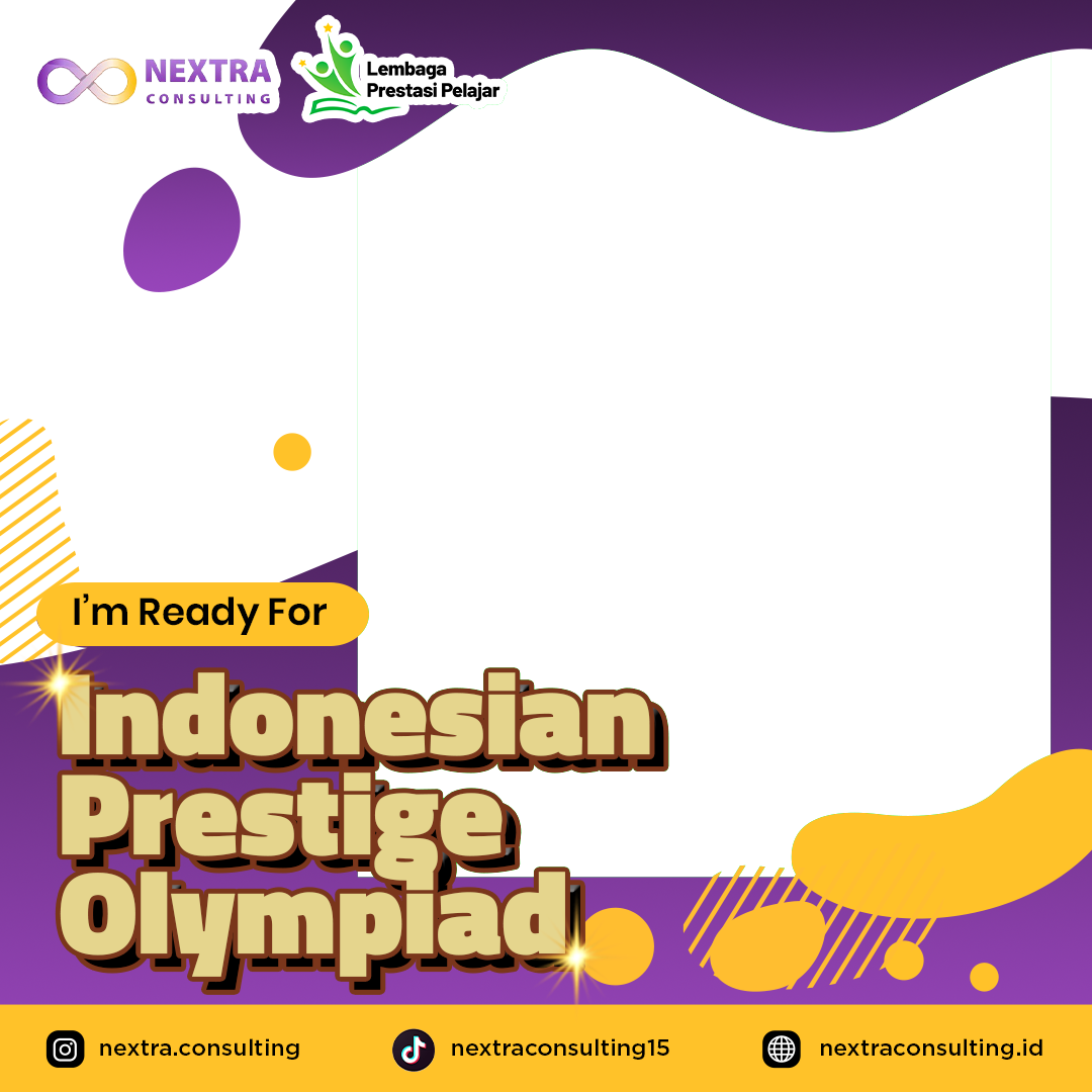 Indonesian Prestige OlympiadTwibbon Tanpa Watermark