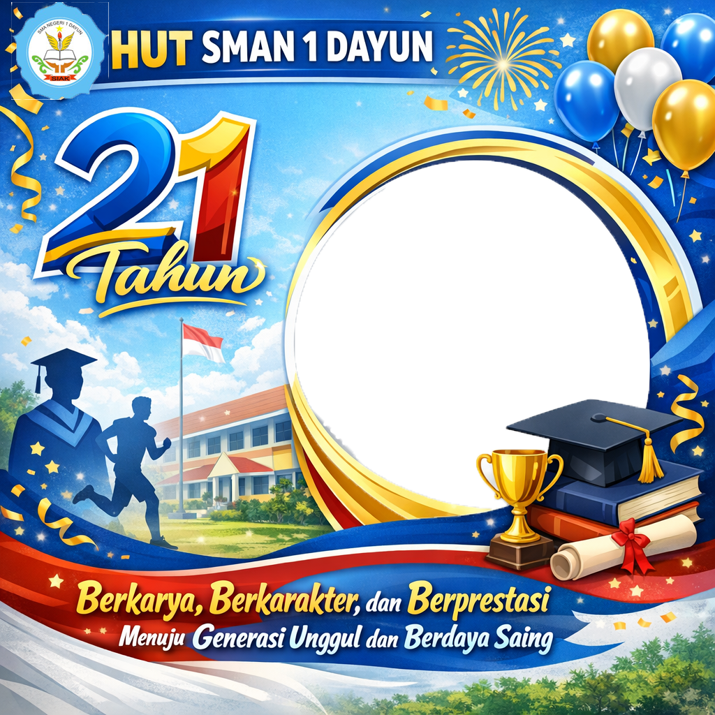 Harlah SMAN 1 DAYUNTwibbon Tanpa Watermark