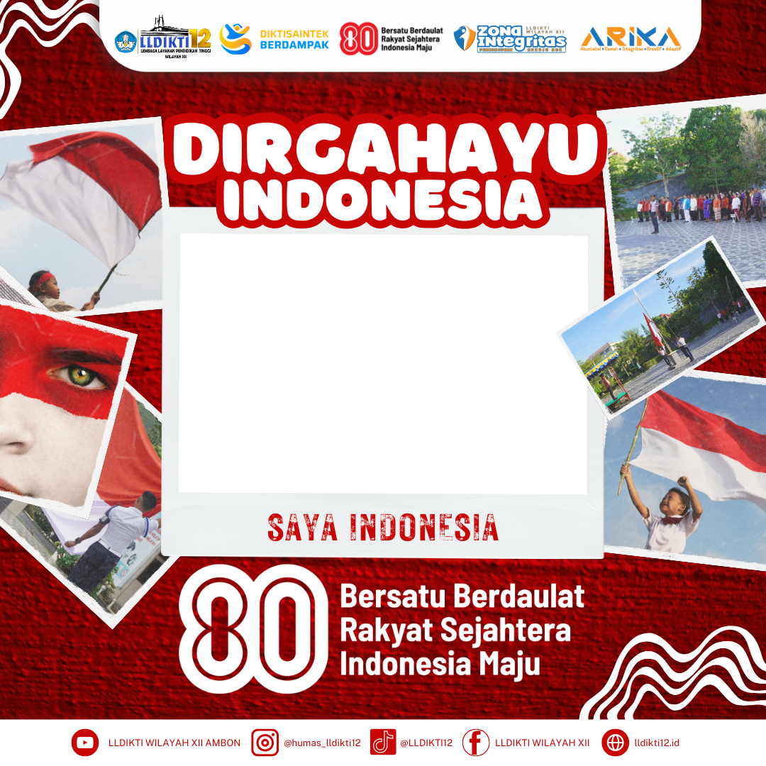 Dirgahayu RI 80Twibbon Tanpa Watermark