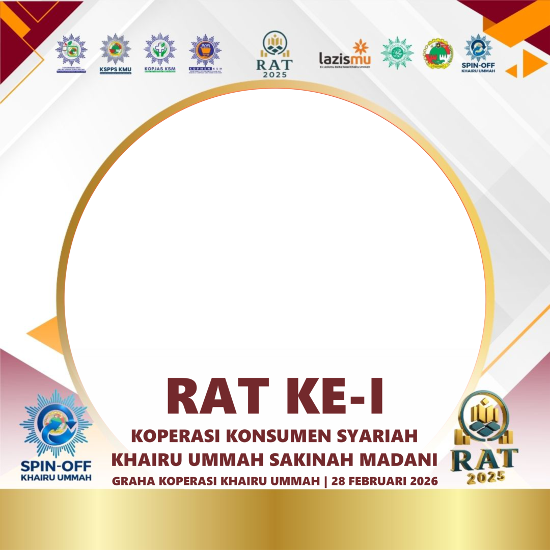 Koperasi Konsumen Khairu Ummah Sakinah MadaniTwibbon Tanpa Watermark