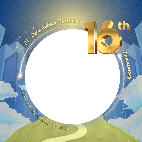 HUT PT. DETA SUKSES MAKMUR KE-16Twibbon Tanpa Watermark