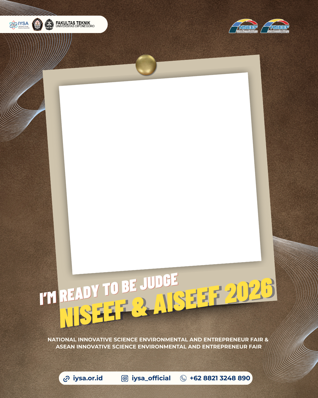 TWIBBON JUDGE NISEEF & AISEEFTwibbon Tanpa Watermark